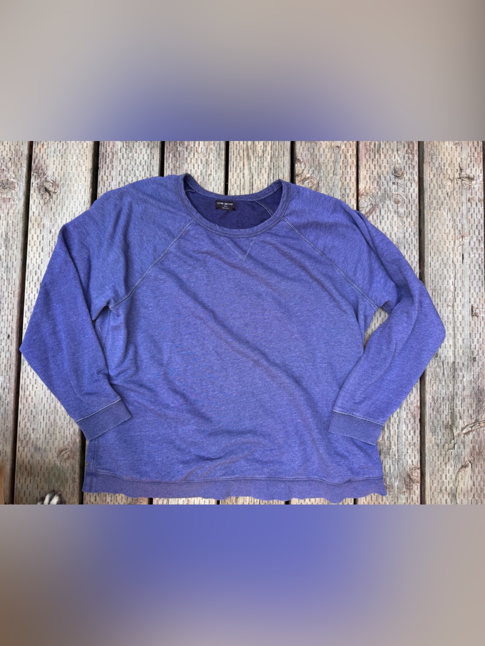 Lane Bryant Blue Long Sleeve Pullover Sweater